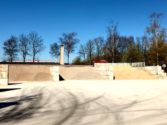 ドイツでコンクリートプラントの水リサイクルシステム ドイツでコンクリートプラントの水リサイクルシステム