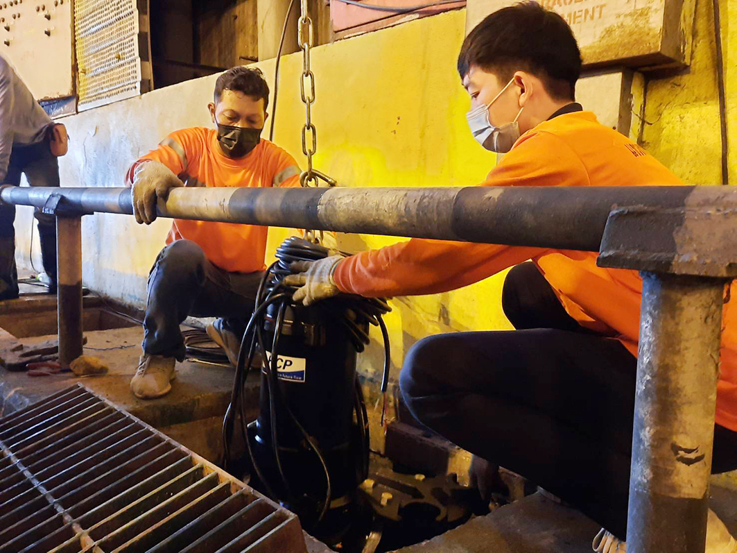 Underpass Dewatering in Khon Kaen, Thailand